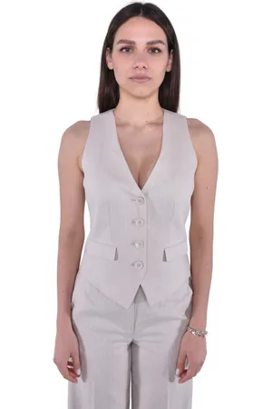 Michael Kors Dames, Jassen, Grijs, Maat: 2XS Katoen