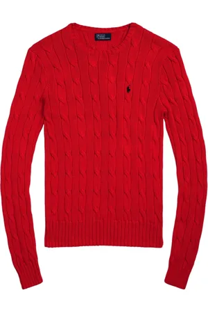 Ralph Lauren Dames, Truien, Rood, Maat: L