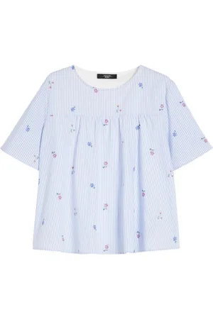 Max Mara Dames, Blouses & Shirts, Blauw, Maat: M