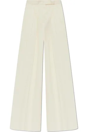 Max Mara Dames, Broeken, , Maat: M Katoen