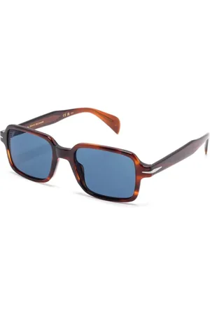 DB EYEWEAR BY DAVID BECKHAM Heren, Accessoires, Bruin, Maat: 51 MM