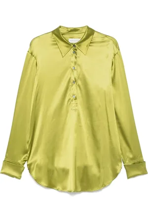 DRIES VAN NOTEN Dames, Blouses & Shirts, Groen, Maat: L