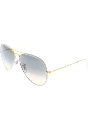 Ray-Ban Unisex, Accessoires, Grijs, Maat: 58 MM