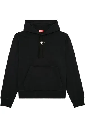 Diesel Heren, Sweatshirts & Hoodies, Zwart, Maat: XL
