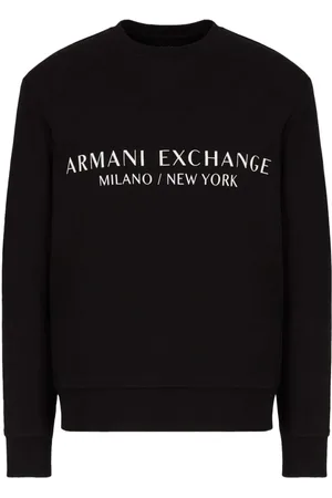 Armani Exchange Heren, Sweatshirts & Hoodies, Zwart, Maat: L Katoen