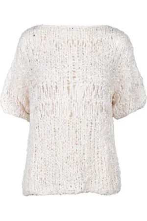 FARFETCH Dames, Truien, Wit, Maat: XS Zijde