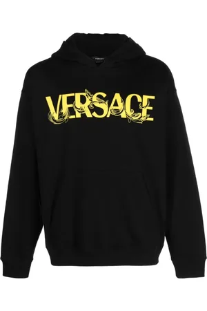 VERSACE Heren, Sweatshirts & Hoodies, Zwart, Maat: L