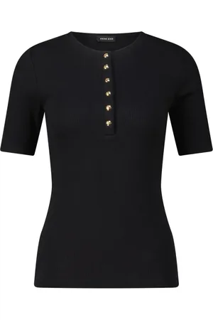 ANINE BING Dames, Tops, Zwart, Maat: XS