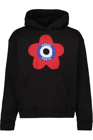 Kenzo Heren, Sweatshirts & Hoodies, Zwart, Maat: XL Katoen