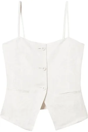 Twin-Set Dames, Tops, Wit, Maat: XS