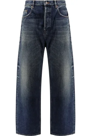 Saint Laurent Heren, Jeans, Blauw, Maat: W31 Katoen