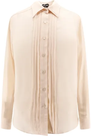 Tom Ford Dames, Blouses & Shirts, Roze, Maat: XS Zijde