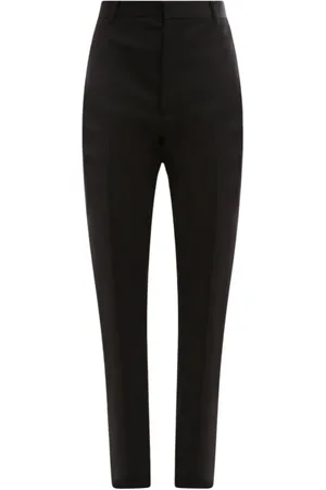 Alexander McQueen Heren, Broeken, Zwart, Maat: L Wol