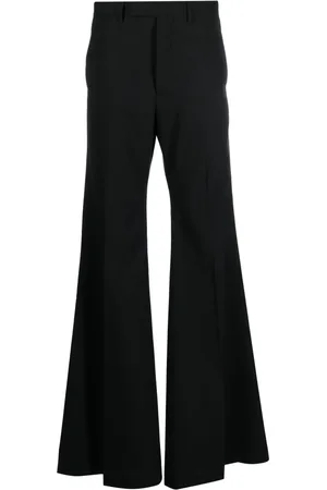 Rick Owens Dames, Broeken, Zwart, Maat: S Wol