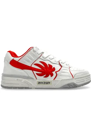 Palm Angels Heren, Schoenen, Rood, Maat: 44 EU Leer