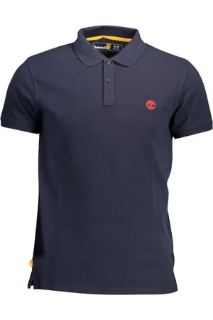 Timberland Heren, Tops, Blauw, Maat: M Katoen
