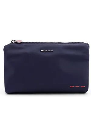 Kiton Heren, Tassen, Blauw, Maat: ONE Size Nylon