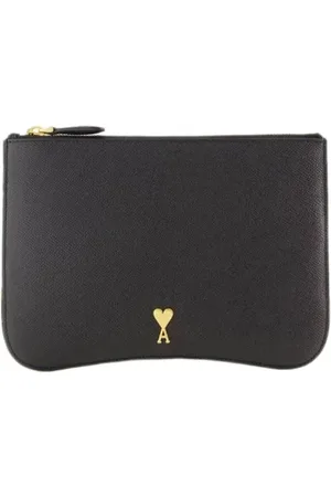Ami Dames, Tassen, Zwart, Maat: ONE Size Leer