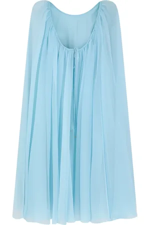 Max Mara Dames, Jurken, Blauw, Maat: XS Zijde