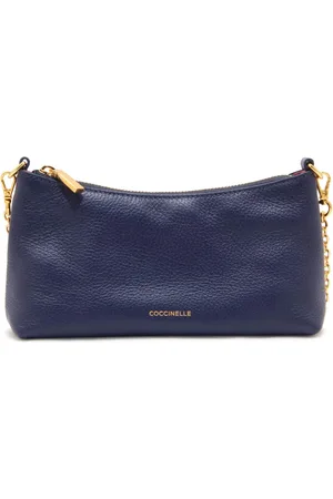 Coccinelle Dames, Tassen, Blauw, Maat: ONE Size Leer