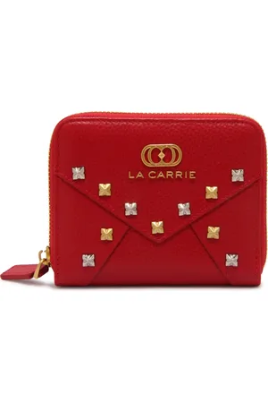 La Carrie Dames, Accessoires, Rood, Maat: ONE Size Leer