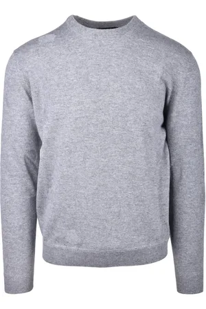 ALPHA STUDIO Heren, Truien, Grijs, Maat: XL Wol