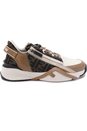 Fendi Heren, Schoenen, Veelkleurig, Maat: 45 EU Leer