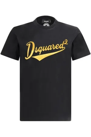 Dsquared2 Heren, Tops, Zwart, Maat: L Katoen