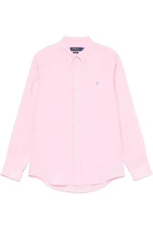 Ralph Lauren Heren, Overhemden, Roze, Maat: 2XL