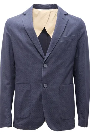 ALPHA STUDIO Heren, Jassen, Blauw, Maat: L