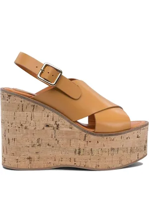 Paloma Barceló Dames, Schoenen, Oranje, Maat: 37 EU Leer