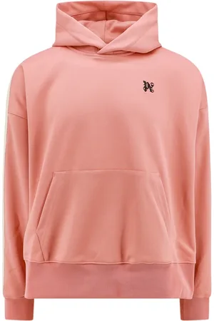Palm Angels Heren, Sweatshirts & Hoodies, Roze, Maat: M Poliester