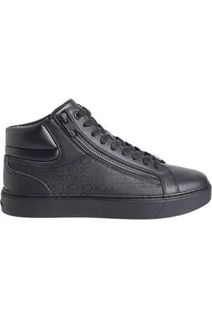 Calvin Klein Heren, Schoenen, Zwart, Maat: 45 EU Synthetisch