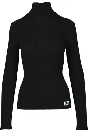 Burberry Dames, Truien, Zwart, Maat: S Wol