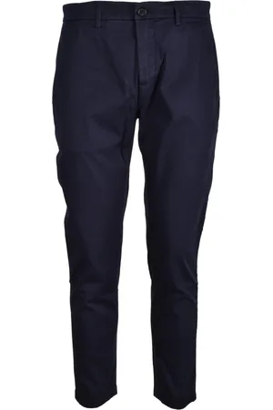 DEPARTMENT FIVE Heren, Broeken, Blauw, Maat: W30 Katoen