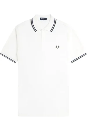 Fred Perry Heren, Tops, Wit, Maat: 2XL Katoen
