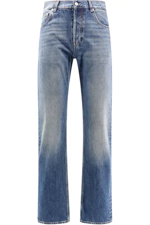 Alexander McQueen Heren, Jeans, Blauw, Maat: M Katoen