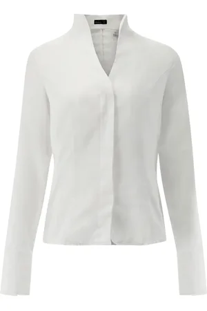 Van Laack Dames, Blouses & Shirts, Wit, Maat: M