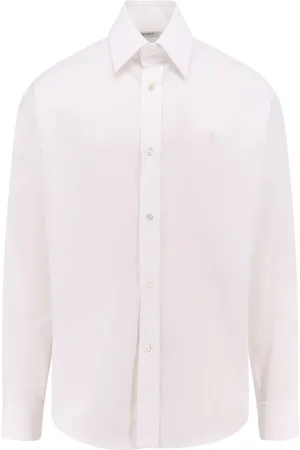 Alexander McQueen Heren, Overhemden, Wit, Maat: S Katoen