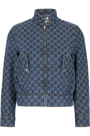 Gucci Dames, Jassen, Blauw, Maat: S Katoen
