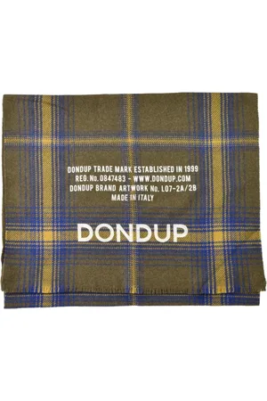 Dondup Heren, Accessoires, Groen, Maat: ONE Size Wol
