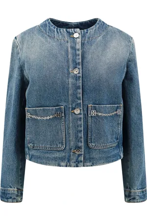 Givenchy Dames, Jassen, Blauw, Maat: M Katoen