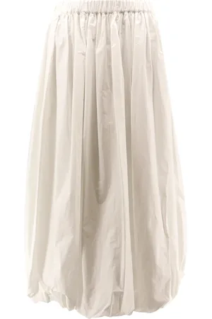 Pinko Dames, Rokken, Wit, Maat: M Katoen