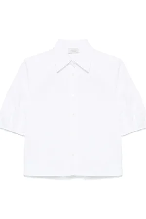 MAZZARELLI Dames, Blouses & Shirts, Wit, Maat: L