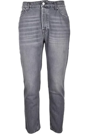 DEPARTMENT FIVE Heren, Jeans, Grijs, Maat: W31 Katoen