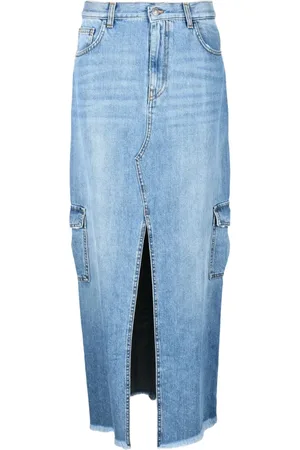 ANIYE BY Dames, Rokken, Blauw, Maat: W28 Denim