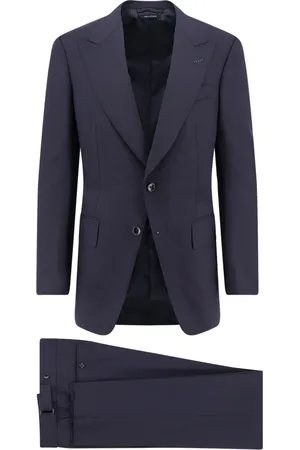 Tom Ford Heren, Pakken, Blauw, Maat: XL Wol