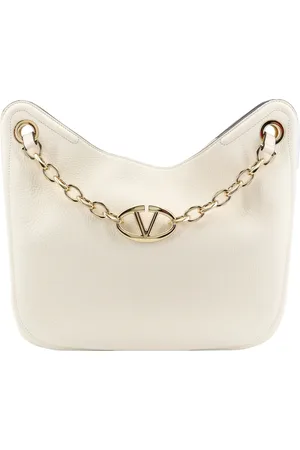 VALENTINO GARAVANI Dames, Tassen, Wit, Maat: ONE Size Leer