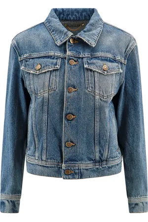 Golden Goose Dames, Jassen, Blauw, Maat: S Katoen