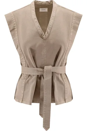 LEMAIRE Dames, Tops, , Maat: XS Katoen
